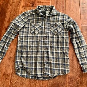 RVCA boys long sleeve button down